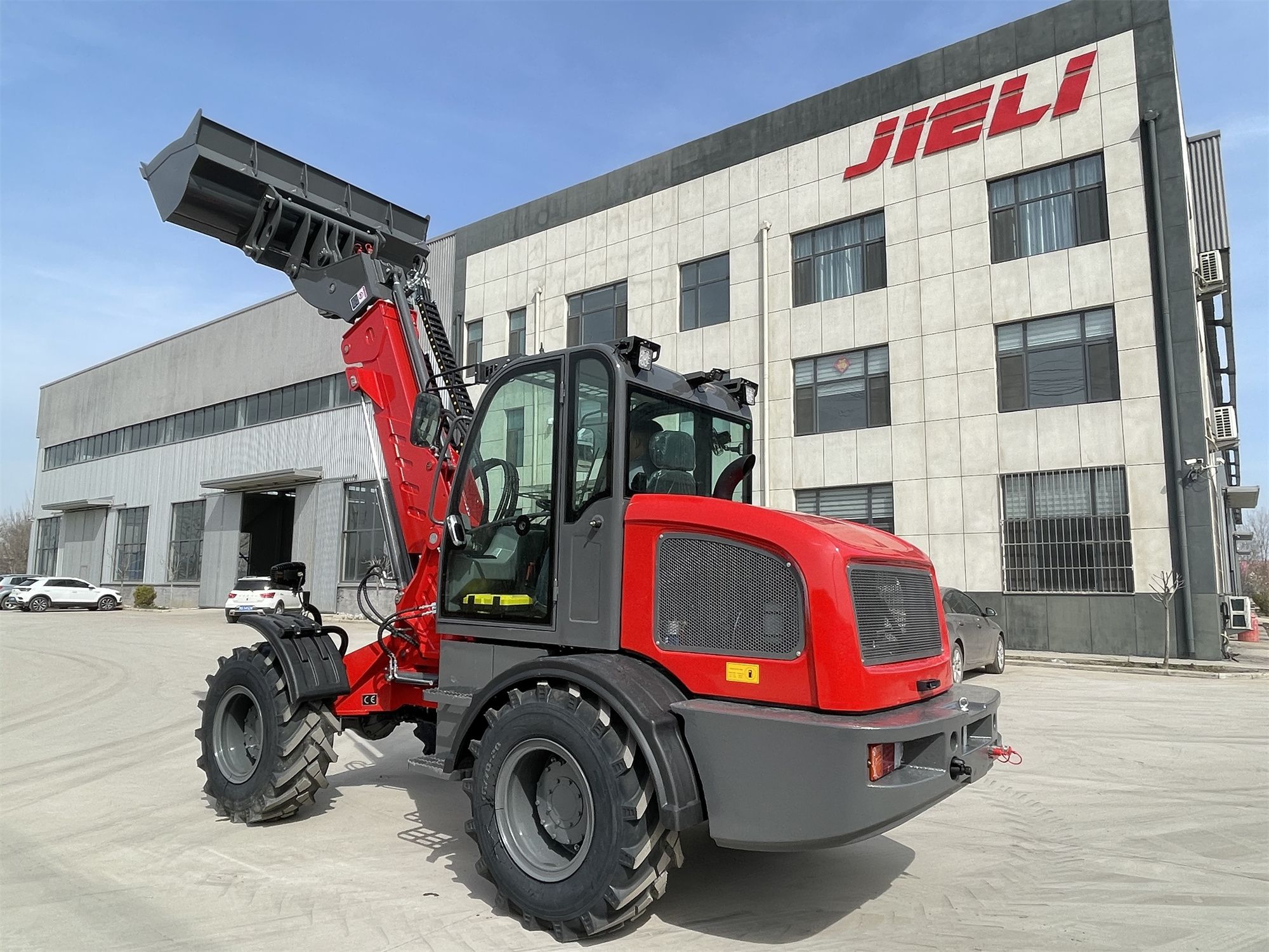 The most popular telescopic loader 25T in Europe countries