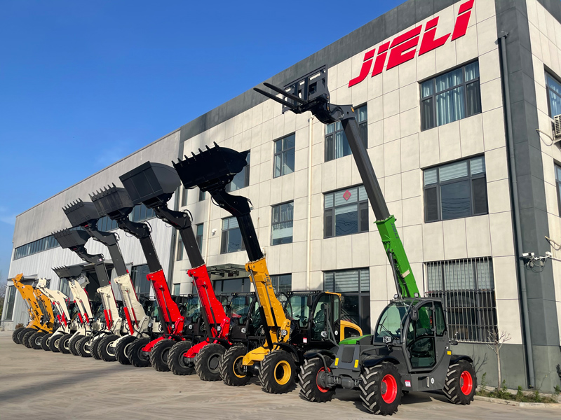 Qingzhou Jieli Machinery Professional Manufacture von Wheelader hat sich bemerkenswert erweitert und diversifiziert und erstreckt sich von Ladern bis zu hocheffizienten Teleskopladern und Handlern