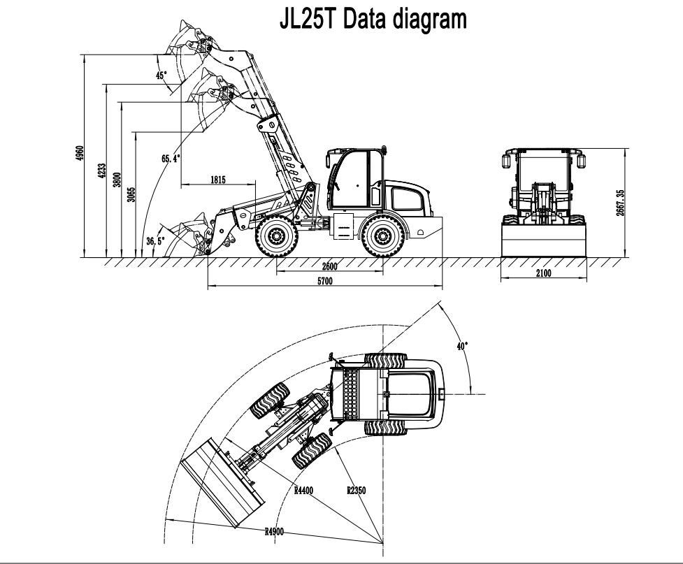 Teleskoplader 25t
